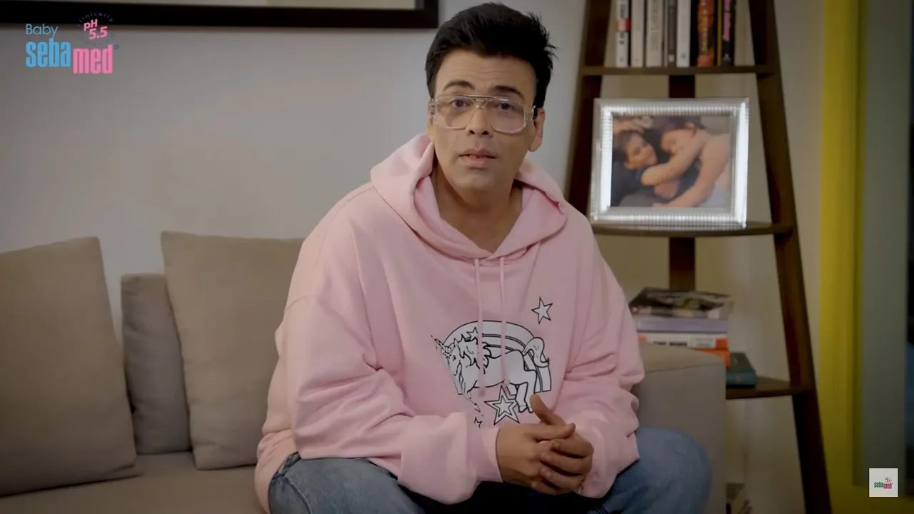 Karan Johar joins Sebamed's #pHmatters campaign for baby care range