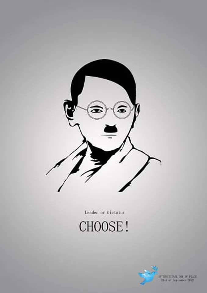 Gandhi / Hitler