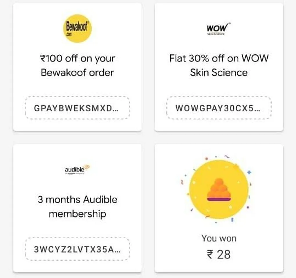 Google Pay offers rewards tied across e-commerce platforms and trials