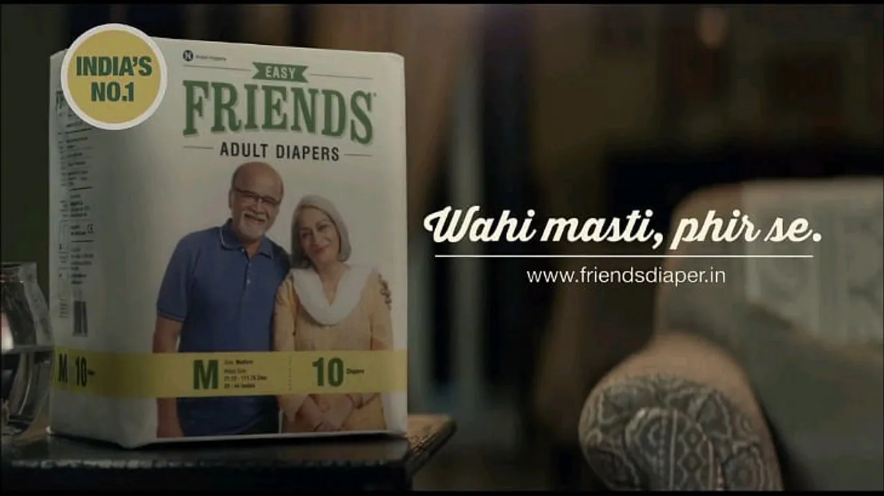 afaqs! Creative Showcase: A TVC for an adult diaper brand...