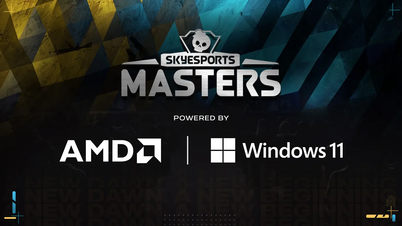 Skyesports Masters rope in AMD and Microsoft as Powered by Sponsors