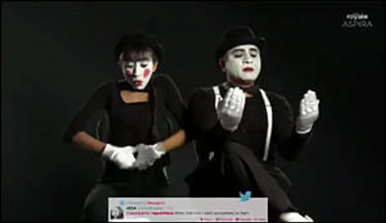 Asian Paints: Speechless, real time on Twitter