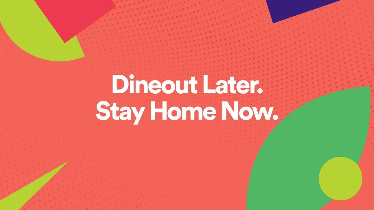 Dineout changes Twitter tagline to support self-quarantine
