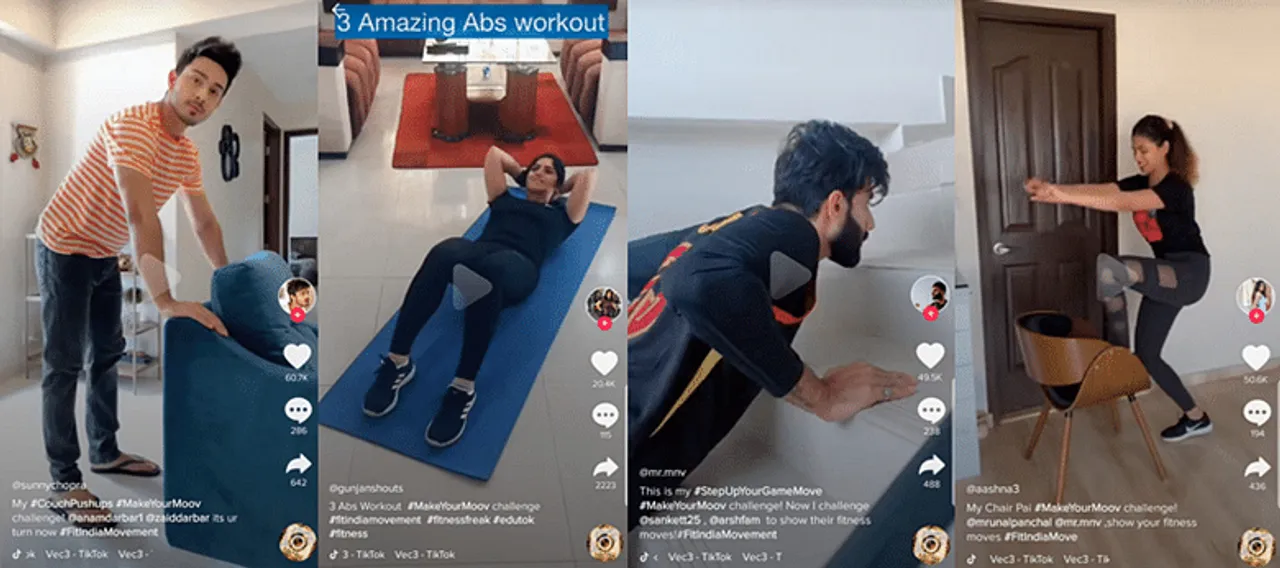 TikTok’s collaboration with Moov on a unique fitness brand campaign #MakeYourMoov goes viral!