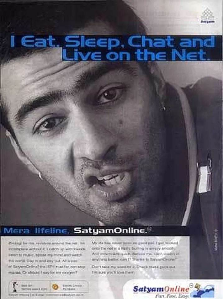 I eat. Sleep. Chat and live on the net.