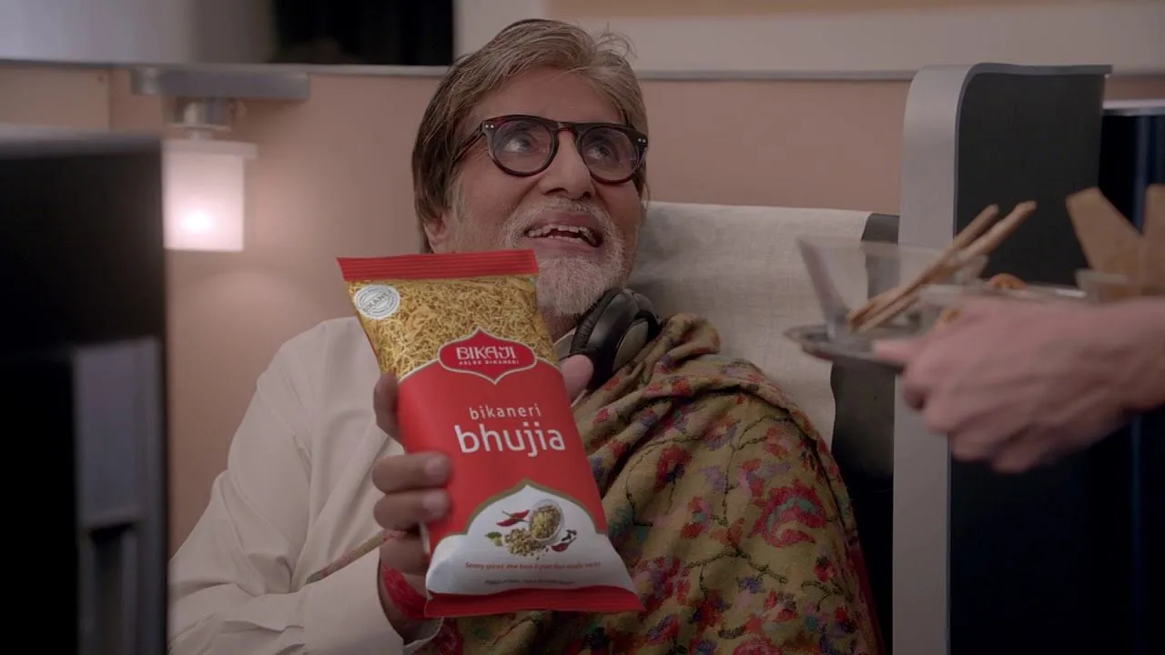 Bikaji introduces Amitabh Bachchan as brand ambassador
