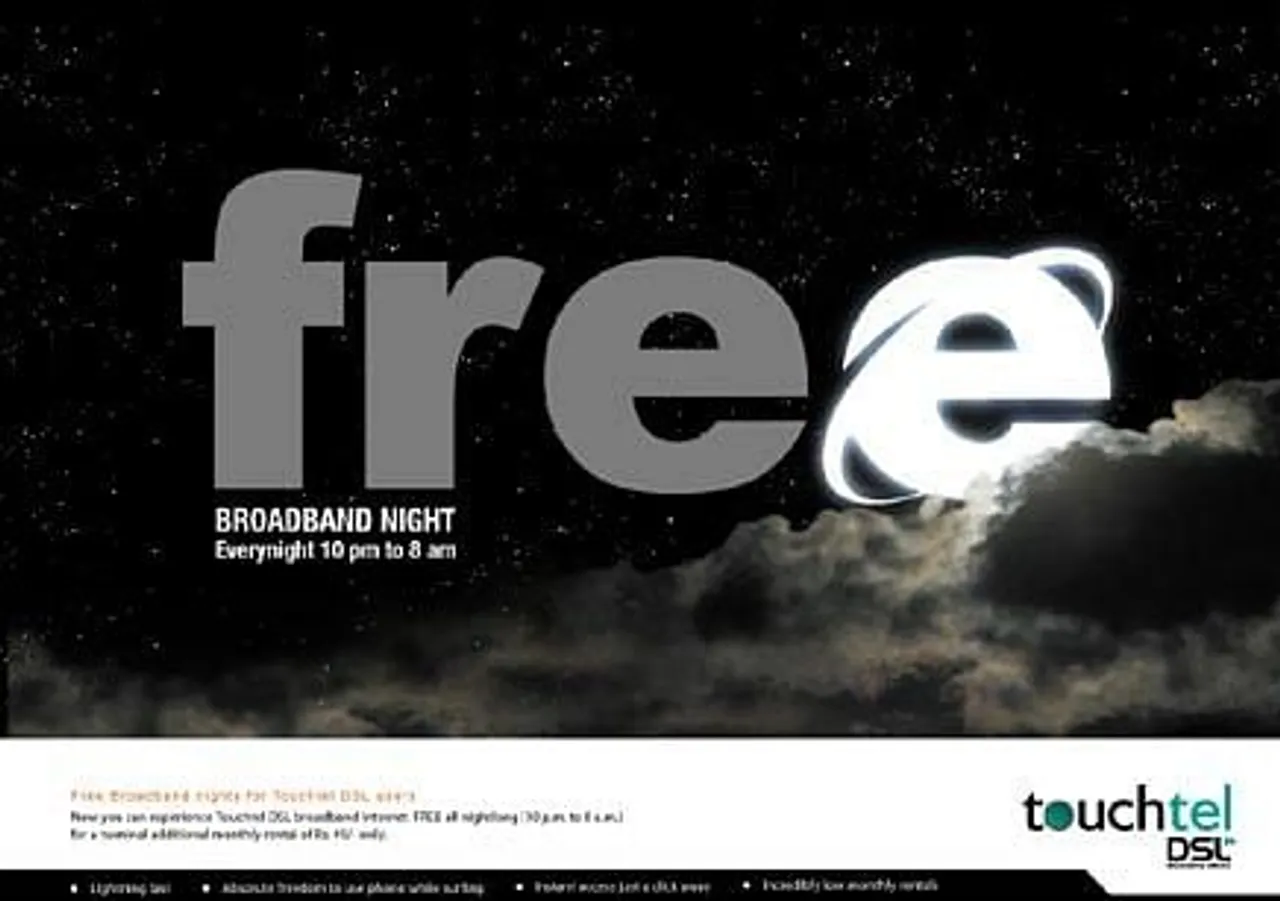 Free broadband nightEverynight 10 pm to 8 am