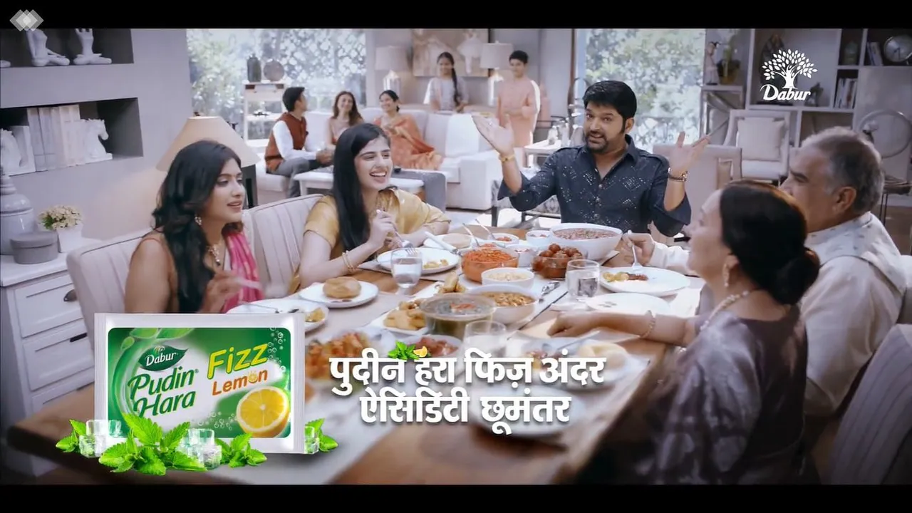 Kapil Sharma advertises Dabur Pudin Hara powder