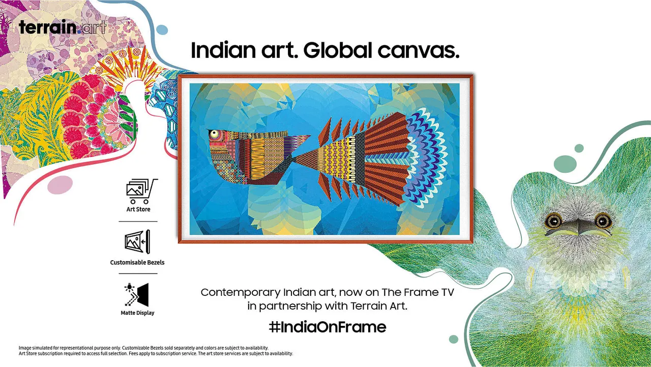 Samsung collaborates with Terrain.art to present Indian artwork for users 