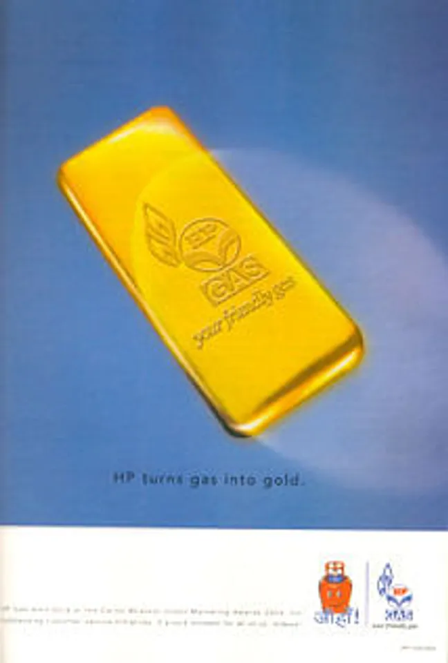 HP turns gas into gold.