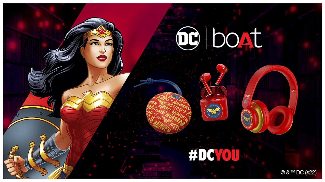 boAt partners with Warner Bros. Consumer Products and DC to release Super Hero Themed Audio Devices