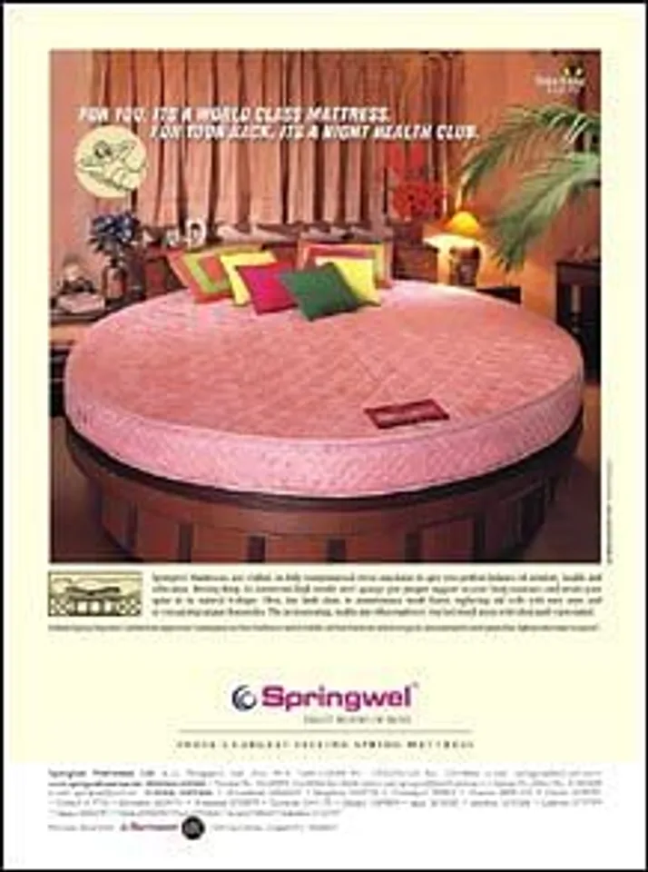 For you, its a world class mattress.For your back, its a night health club.