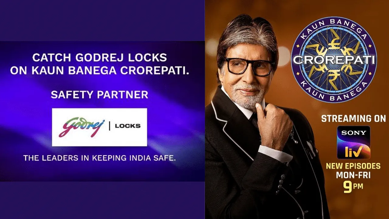 Locks by Godrej is the official safety partner of KBC season 16