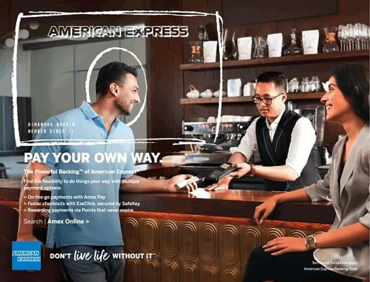 Pay your own way