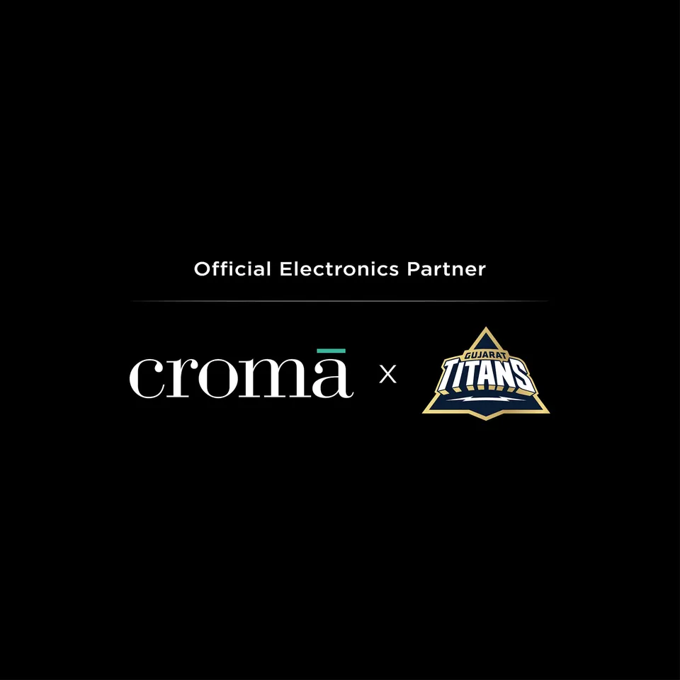 Croma partners with Gujarat Titans in Tata IPL 2023