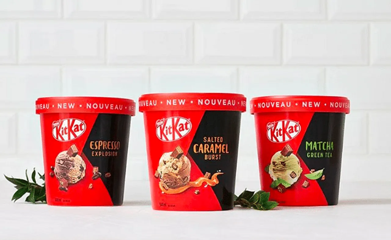 KitKat Canada introduces three new ice cream flavours
