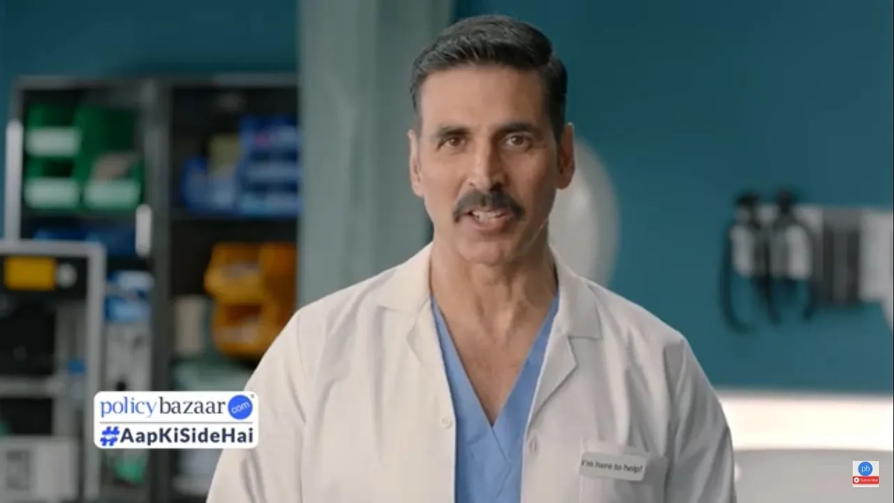 Policybazaar ups its endorsement game; gets Akshay Kumar to persuade