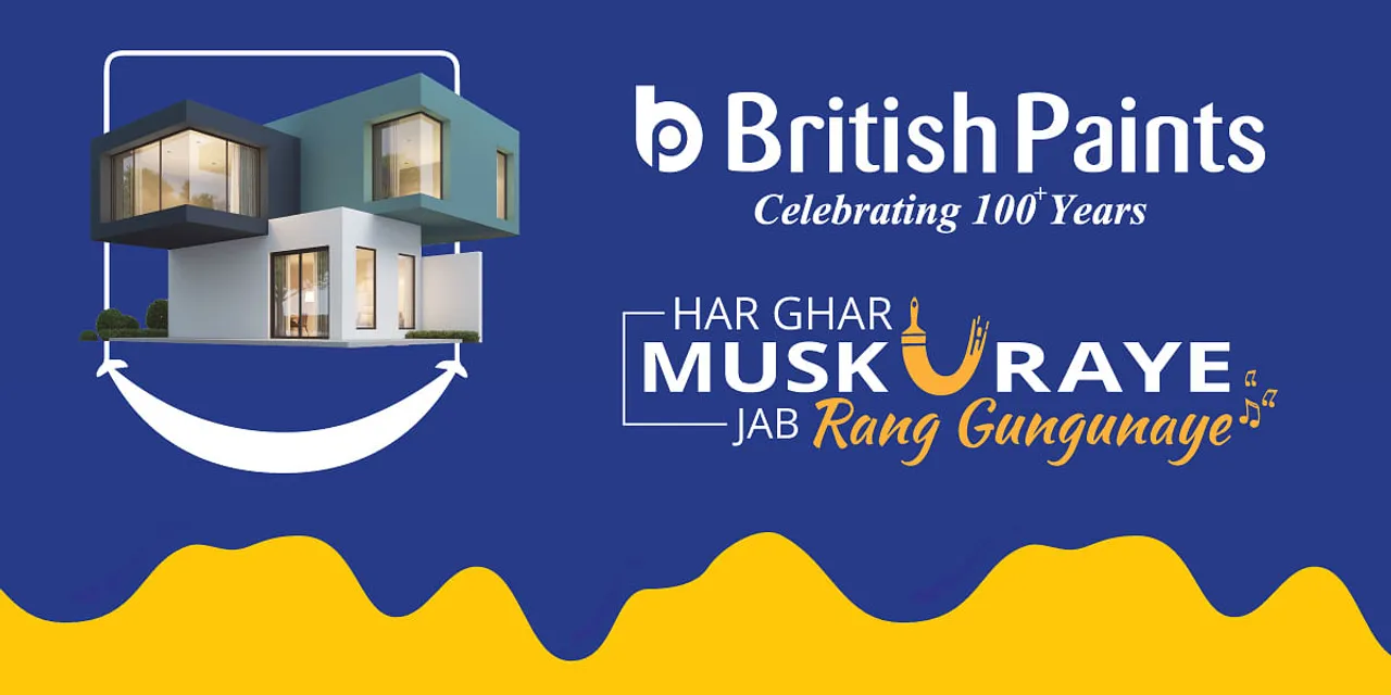 British Paints introduces an all new campaign with fresh brand colors