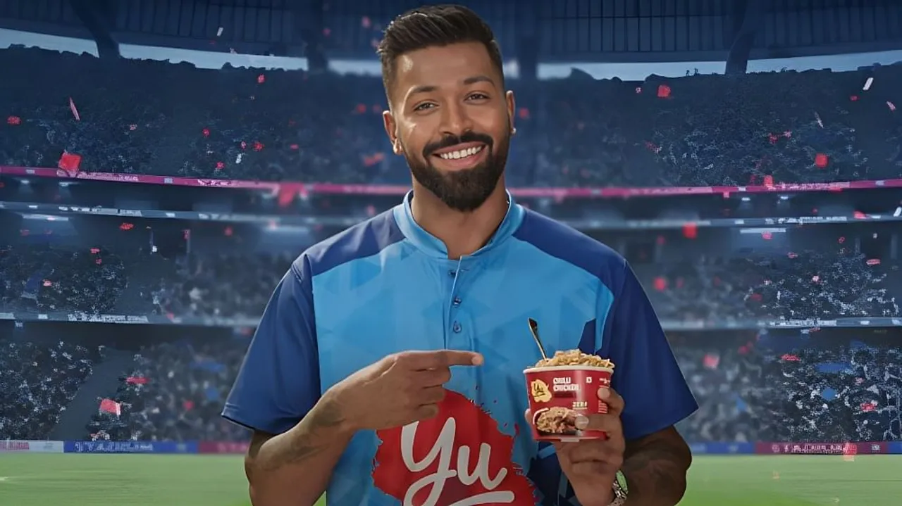 Yu unveils new TVC campaign with Hardik Pandya