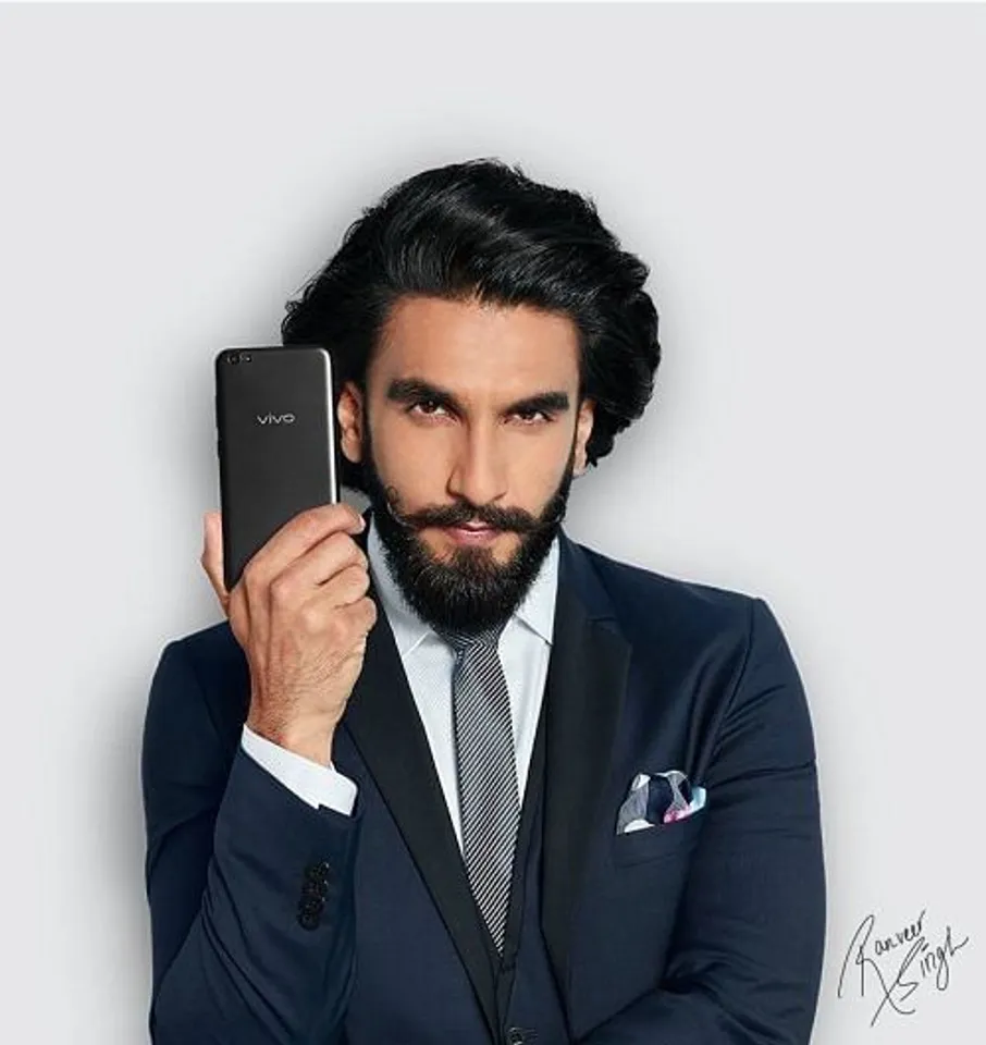 Ranveer Singh in Vivo ad