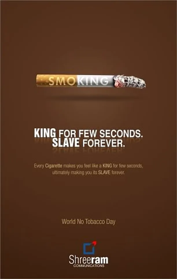 No smoking, smoking, tobacco, danger, kills, king, slave, my creative, concept, cigarette