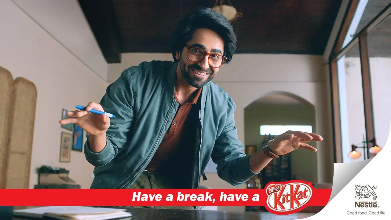 Professor Ayushmann Khurrana struggles to connect with students in KitKat ad 