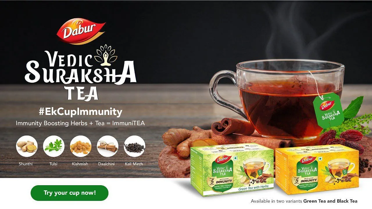 With an eye on changing weather and pandemic, Dabur introduces 'Vedic Suraksha Tea' to boost immunity