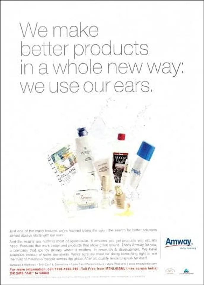 We make better products in a whole new way: we use our ears.