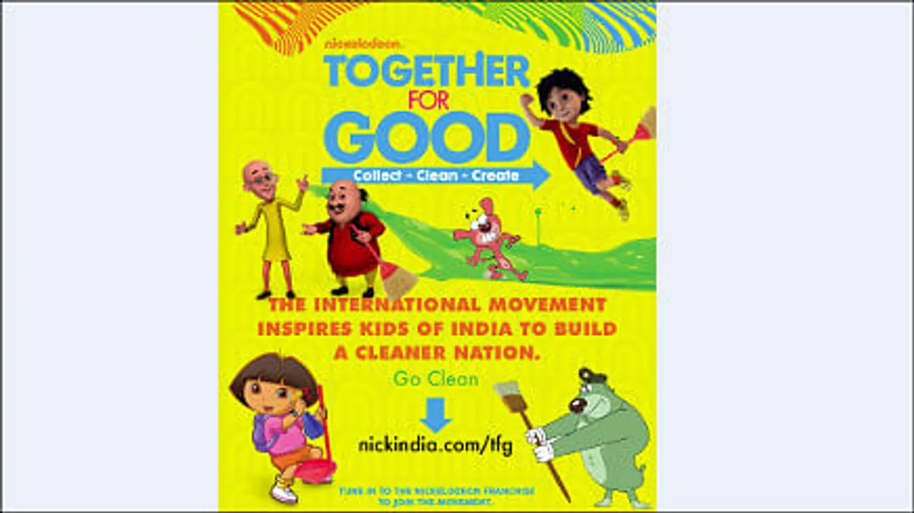 Nickelodeon to inspire kids with Together For Good campaign