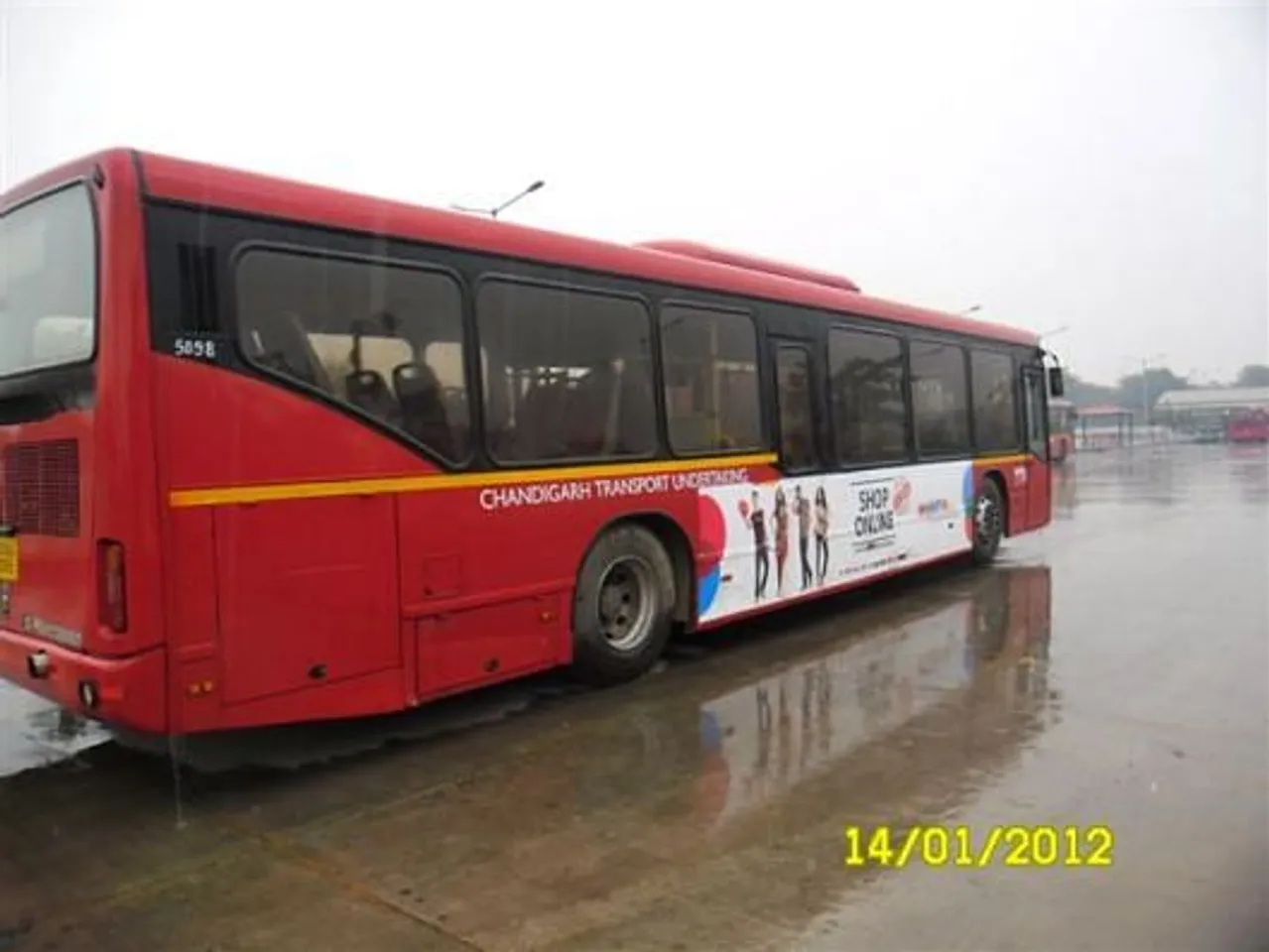 Bus advertising