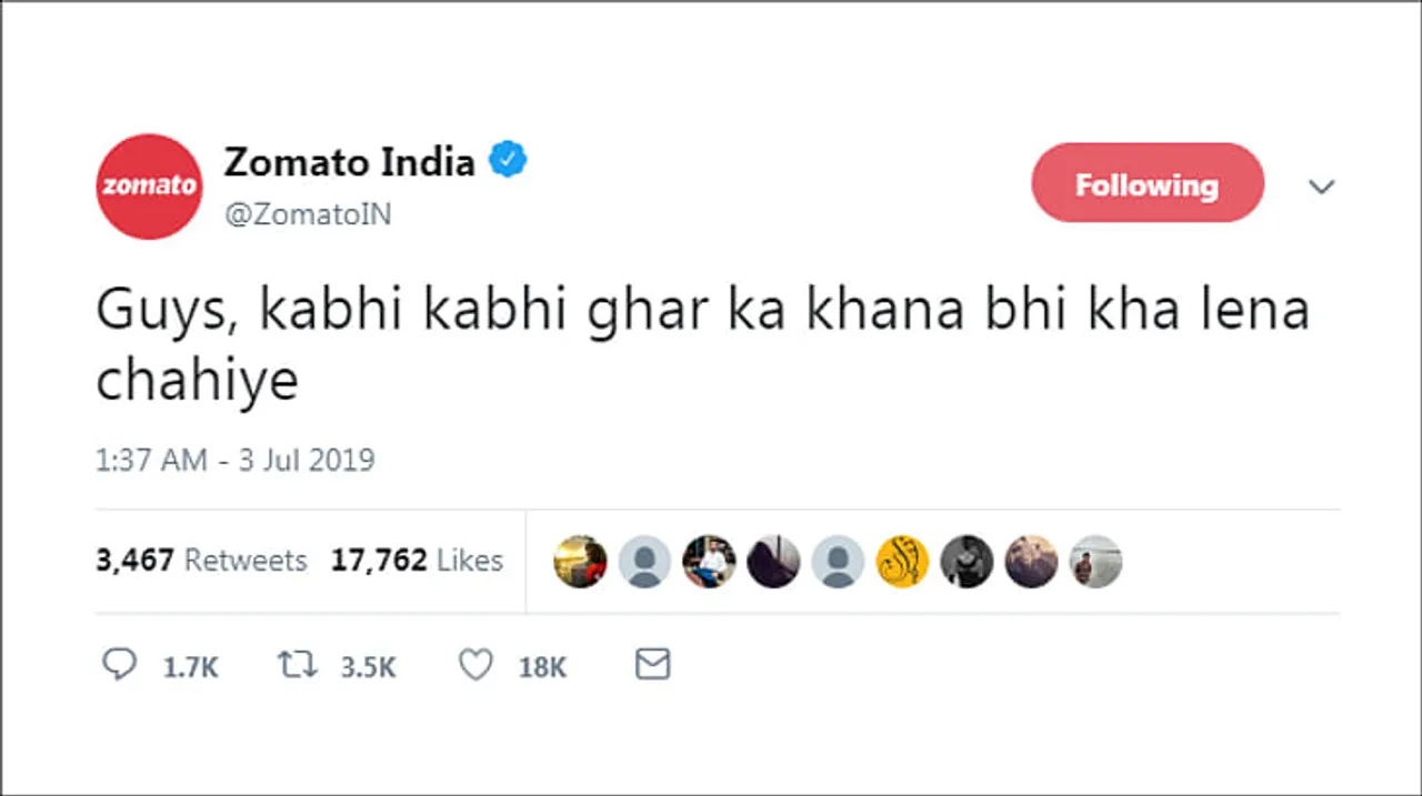 Zomato tweets: YouTube, MobiKwik and TVF react...