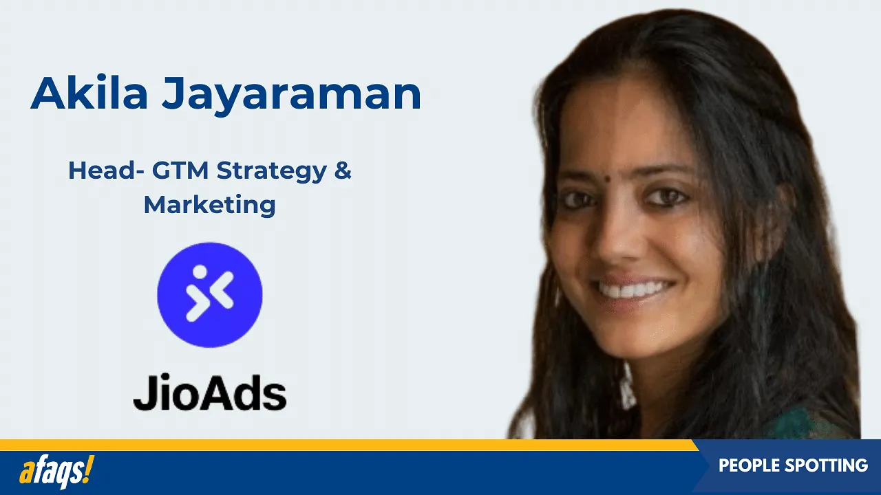 JioAds elevates Akila Jayaraman as the  head of GTM strategy and marketing