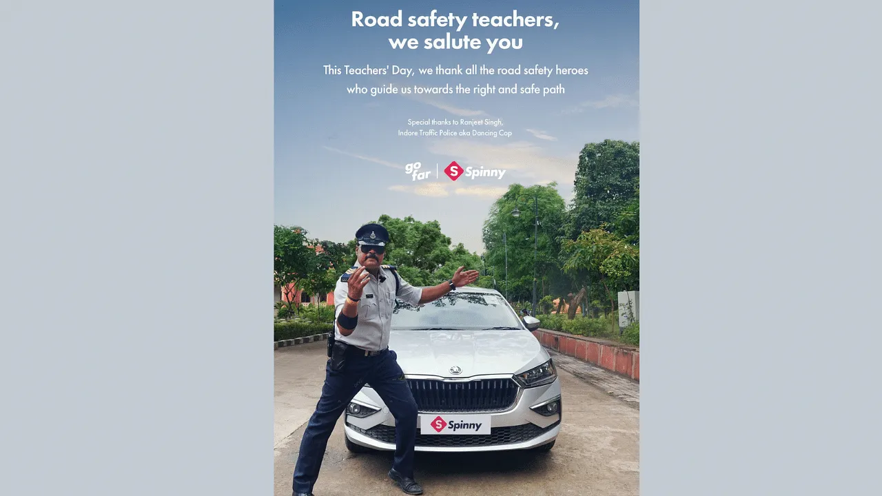 Spinny partners with Indore’s ‘Dancing Cop’ Ranjit Singh