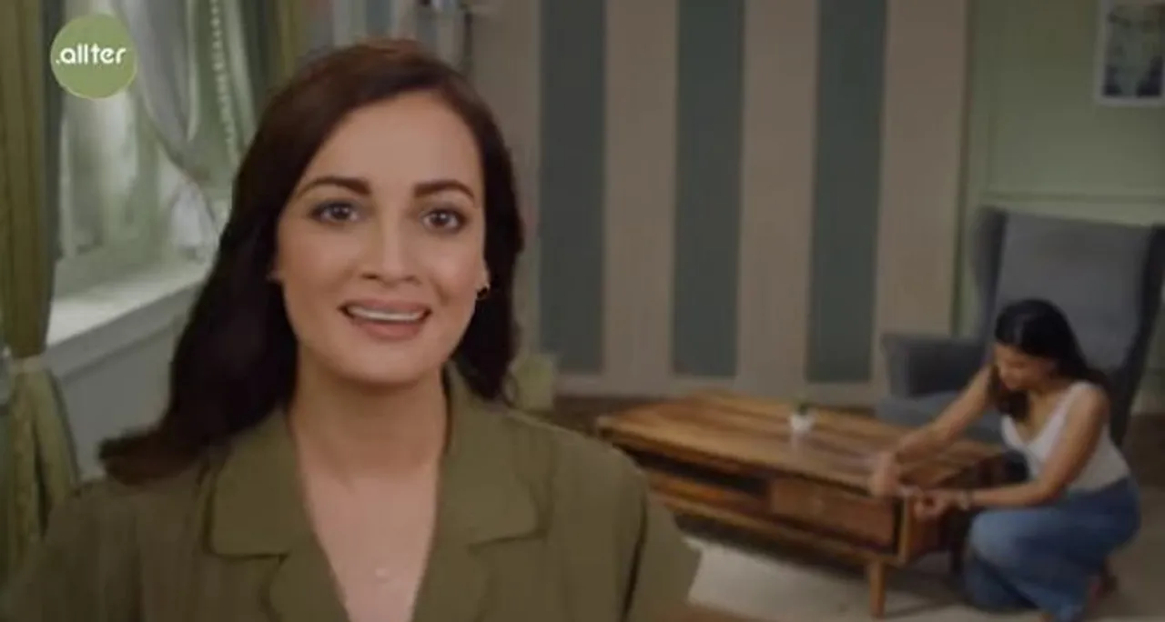Allter unveils its first campaign with strategic investor and brand  ambassador Dia Mirza 