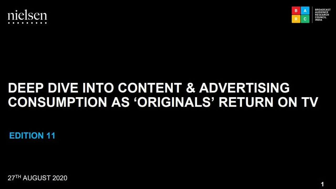 "TV ad volumes in unlock period surpasses pre-COVID volumes by 12%": BARC, Nielsen Report