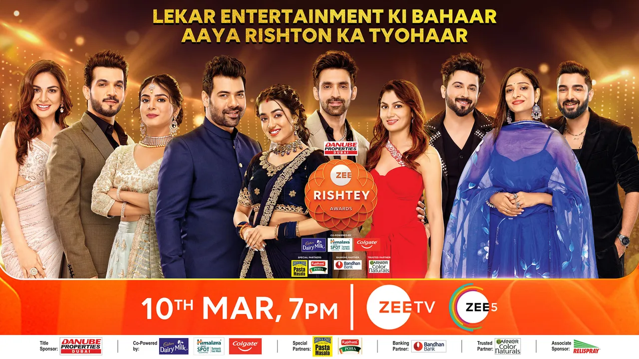 ZEE Rishtey Awards 2024 set to dazzle with unprecedented advertiser interest and exclusive title sponsorship by Danube Properties, Dubai