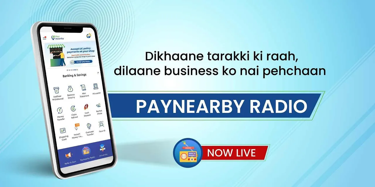 PayNearby launches its Infotainment radio platform for small  retailers offering life-skill content 
