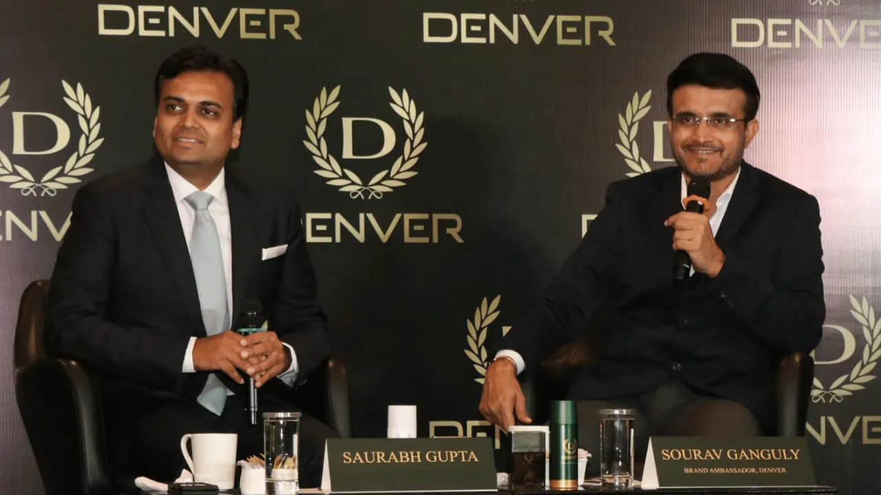 Sourav Ganguly joins forces with Denver in new men's fragrance campaign