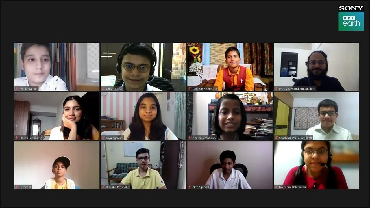 Sony BBC Earth, along with Climate Warrior Bhumi Pednekar, recognizes and rewards ‘Young Earth Champions’