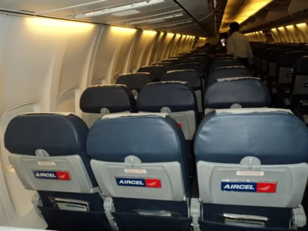 Seat-back branding