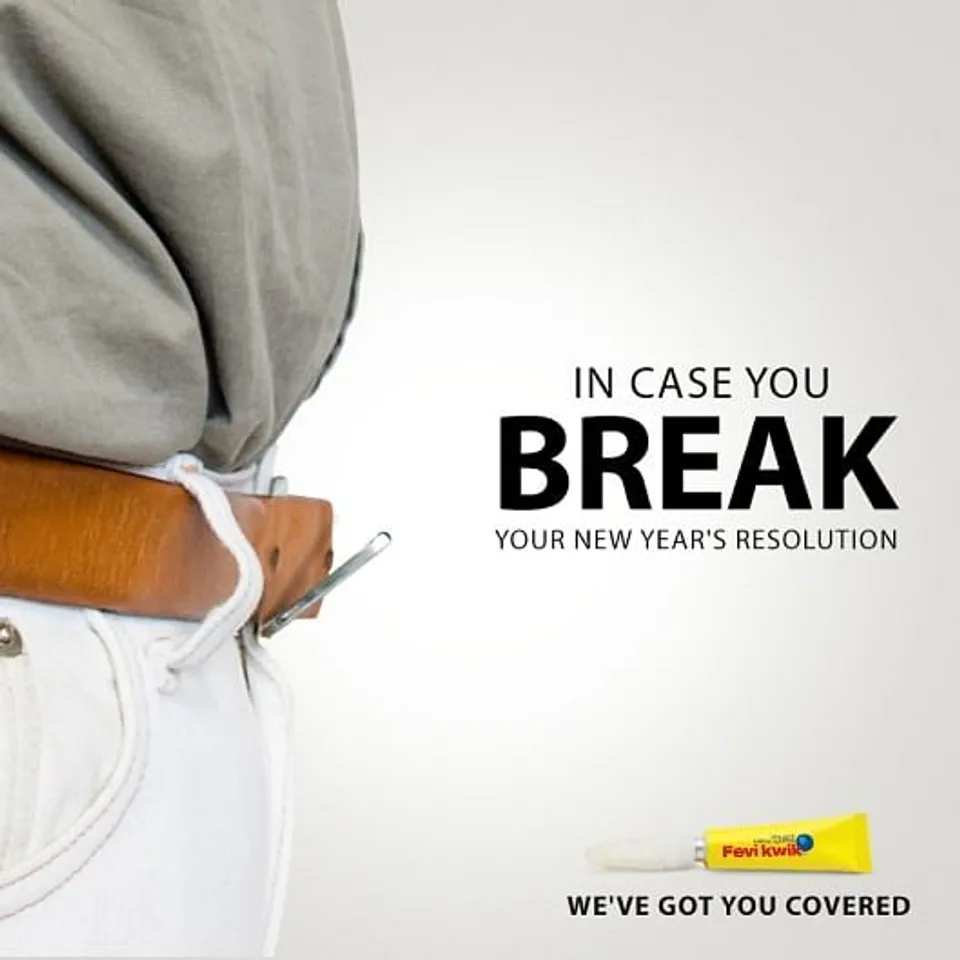 In case you break your New Year's resolution