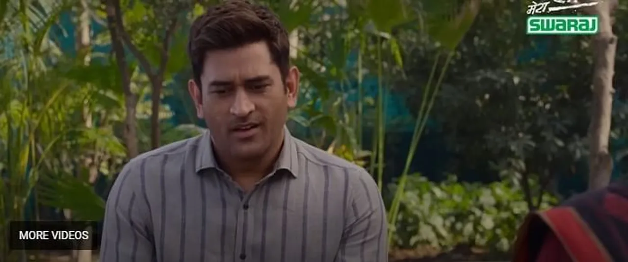Swaraj Tractors ropes MS Dhoni as brand ambassador