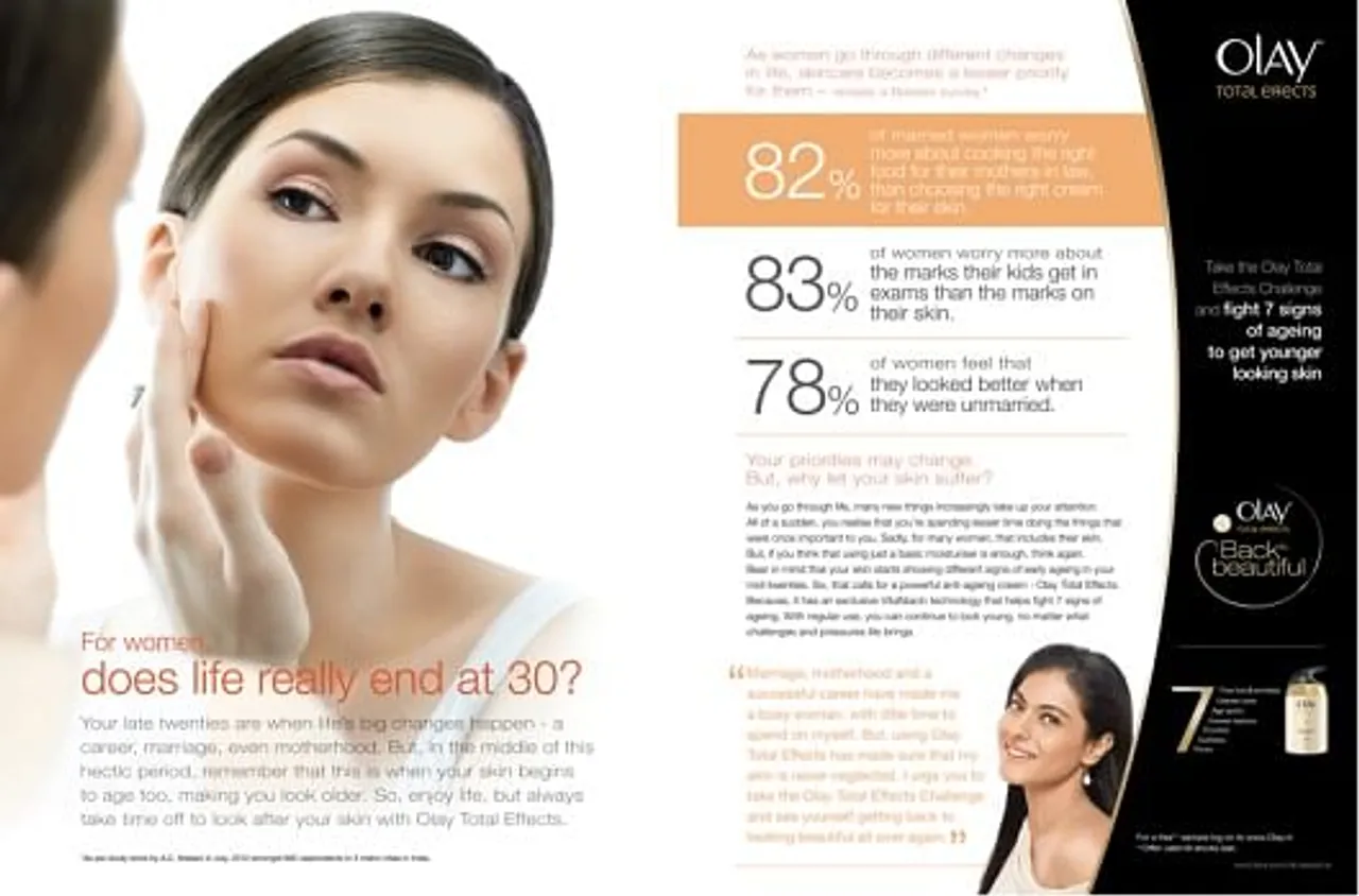 Olay Total Effects Skin Challenge Campaign