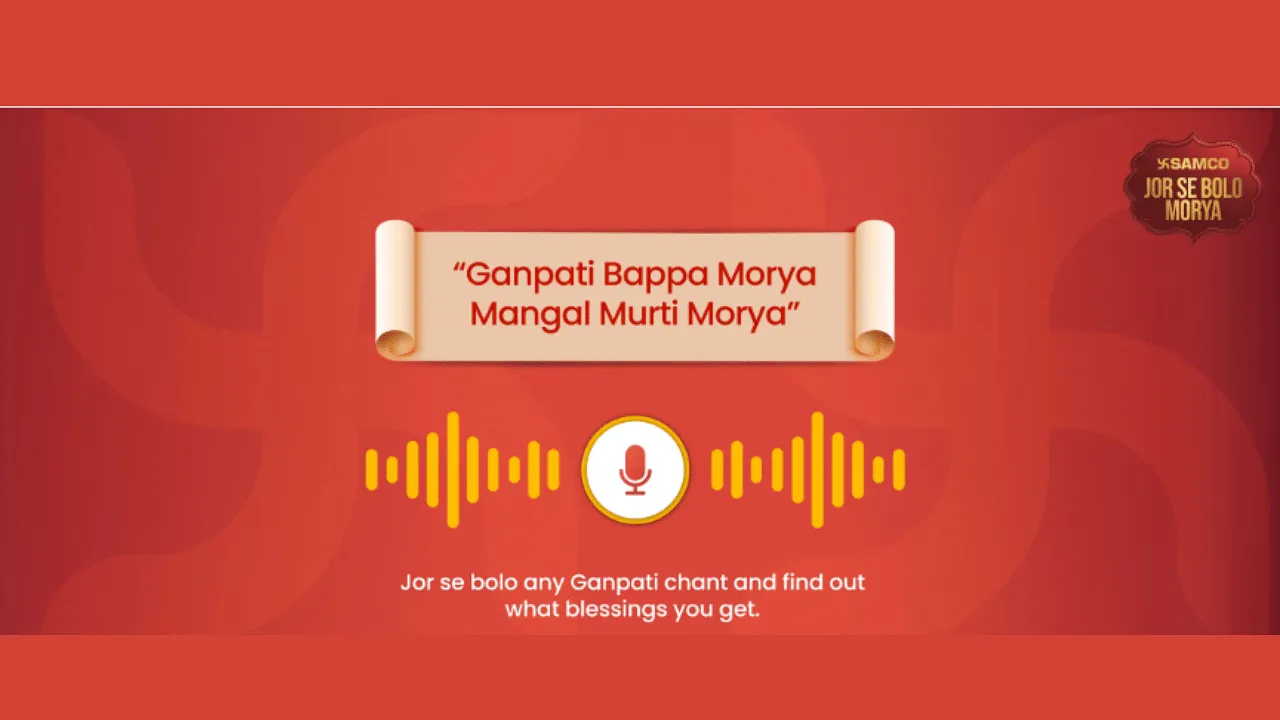 SAMCO Securities to analyse intensity of Ganapati chants to recommend stocks