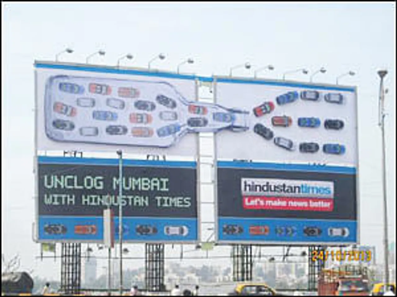 HT attacks Mumbai traffic
