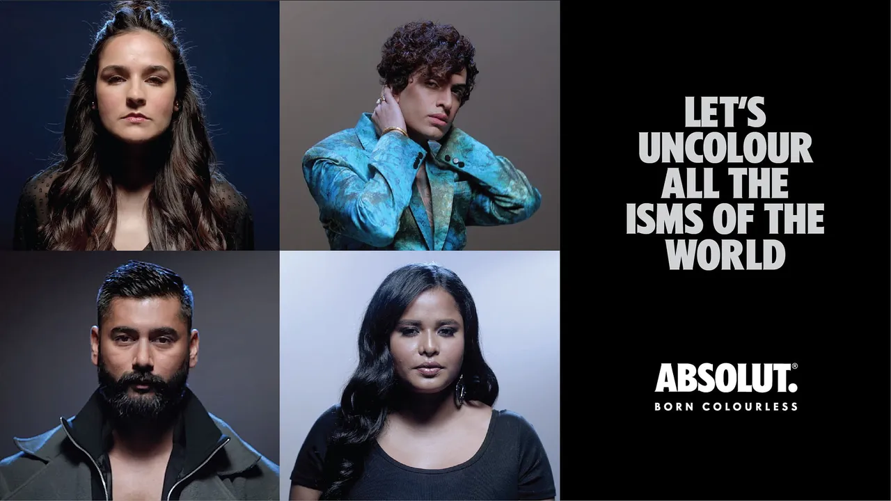 Absolut India urges viewers to uncolor the ‘isms’ of the world