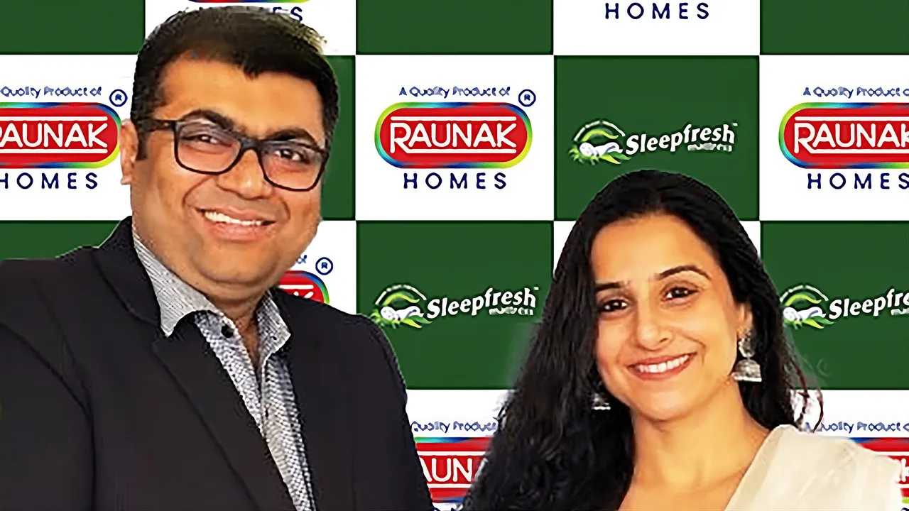 Vidya Balan named the brand ambassador for Sleepfresh Mattress