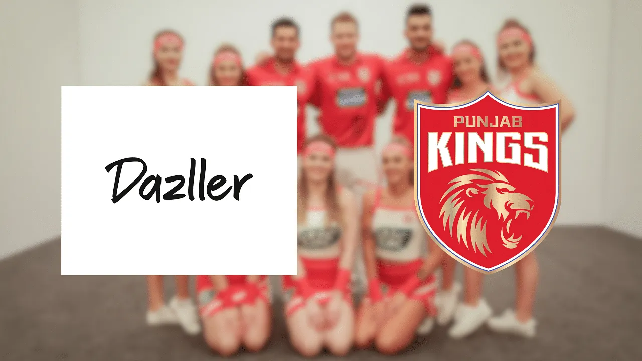 Punjab Kings joins forces with Dazller to add vibrancy to IPL cheer squads
