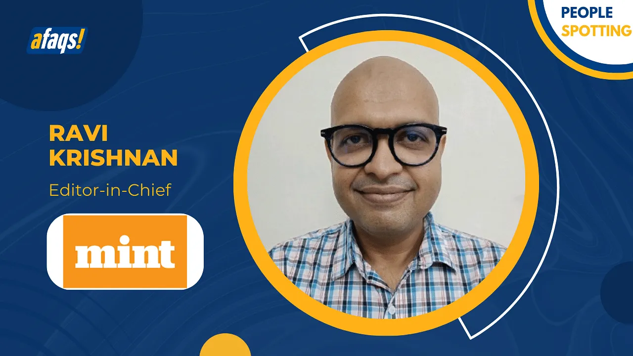 HT Media Group appoints Ravi Krishnan as Editor-in-Chief of Mint
