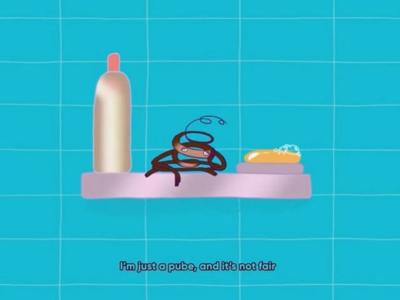 Gillette Venus’ anthropomorphised pube sings about the taboo and stigma it faces down there